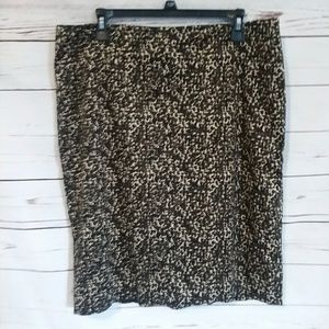 Closet Closing SALE Ann Taylor Leopard Print Skirt